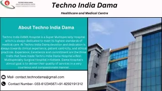 Techno India Dama- best multispeciality hospital in Kolkata