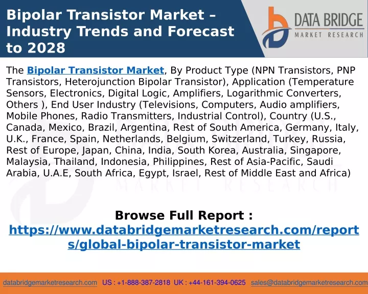 bipolar transistor market industry trends