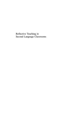 reflective teaching in second language classrooms