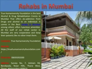 Rehabs in Mumbai