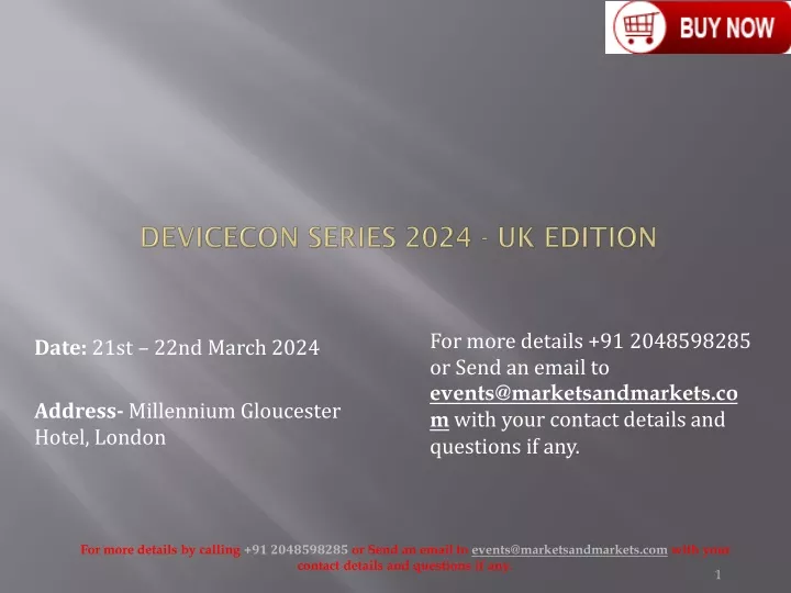 devicecon series 2024 uk edition