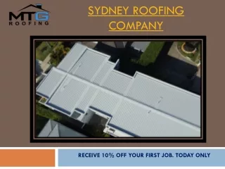 Sydney Roofing Company PPT
