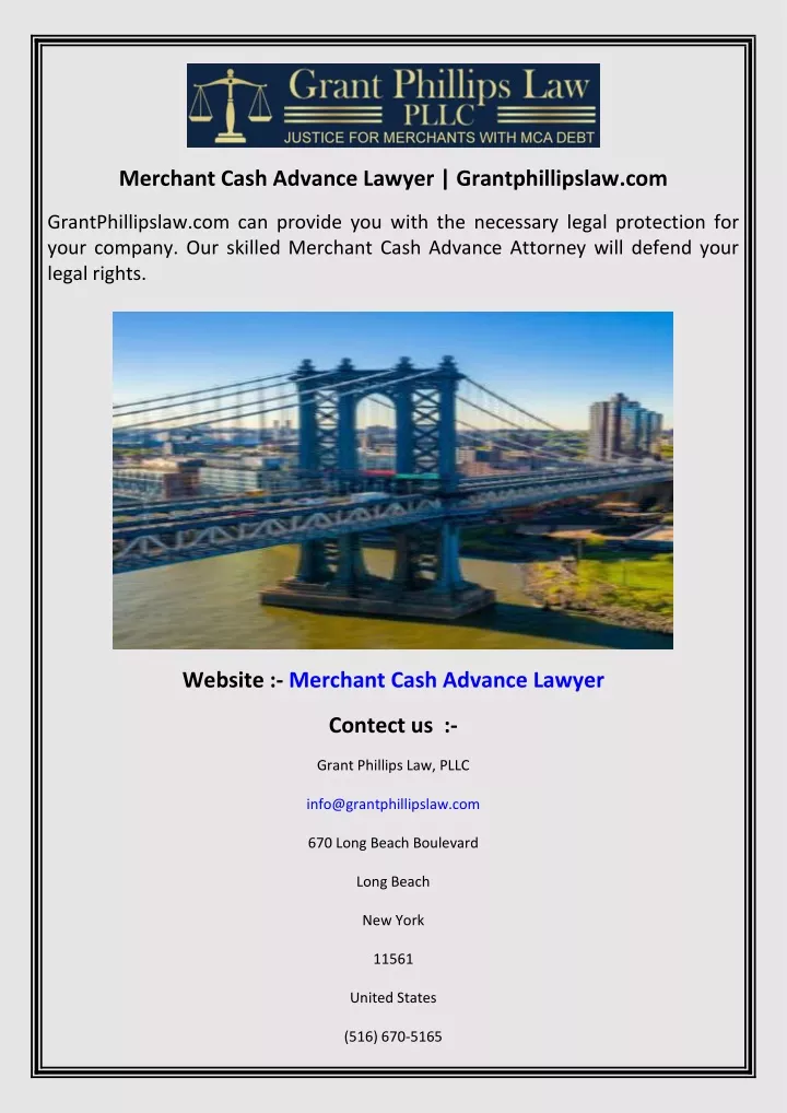 merchant cash advance lawyer grantphillipslaw com