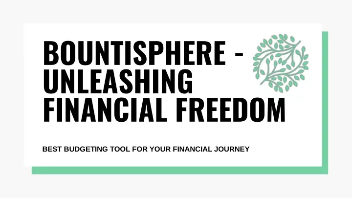bountisphere unleashing financial freedom