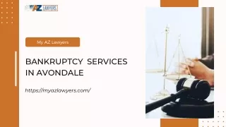 Bankruptcy Services In Avondale | My AZ Lawyers