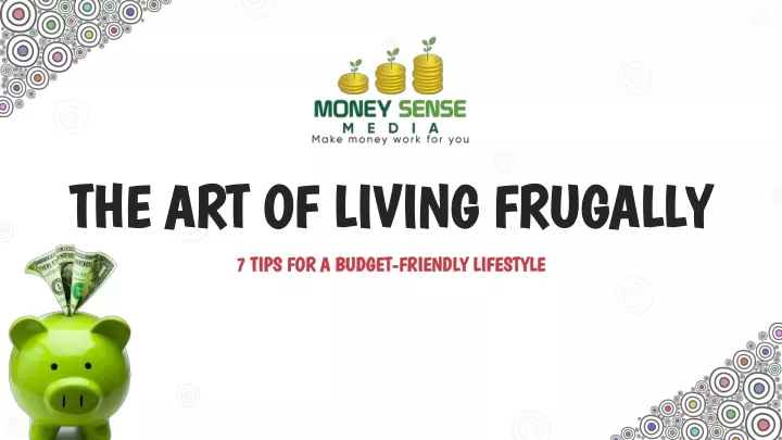 the art of living frugally