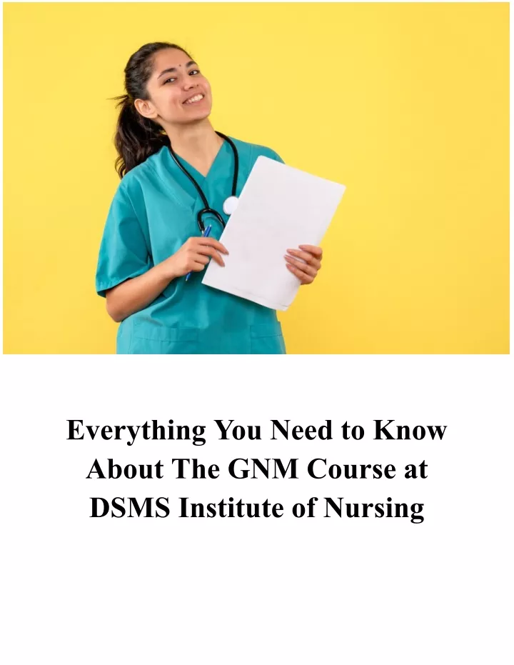 everything you need to know about the gnm course