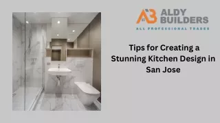 Tips for Creating a Stunning Kitchen Design in San Jose