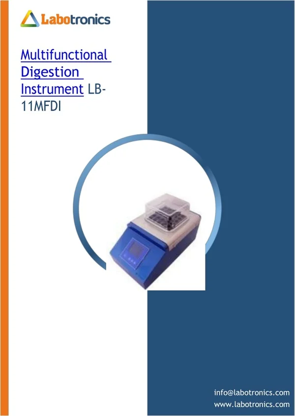 PPT - Multifunctional-Digestion-Instrument-LB-11MFDI PowerPoint ...