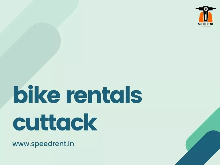 bike rentals cuttack www speedrent in