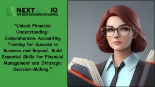 Accounting Training in Melbourne - Training NextGen IQ