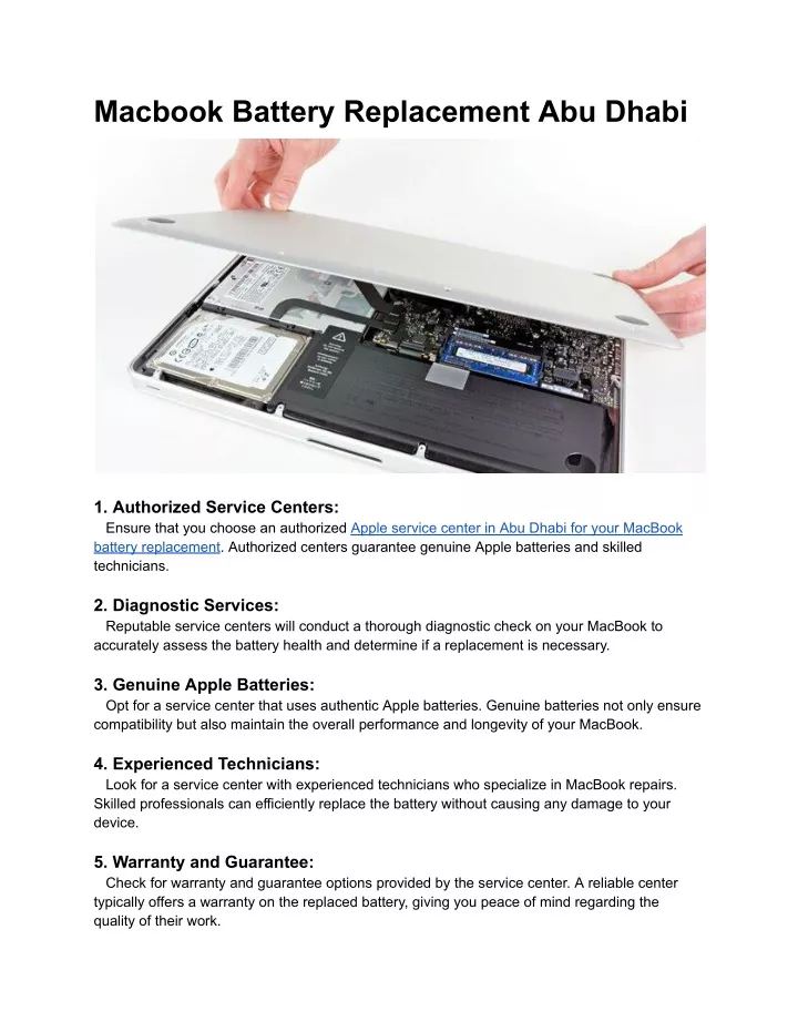 macbook battery replacement abu dhabi