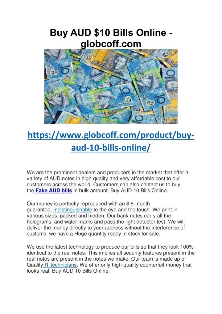 buy aud 10 bills online globcoff com