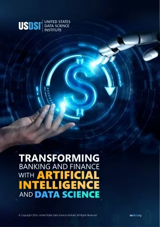 Transforming Banking and Finance with Artificial Intelligence and Data Science