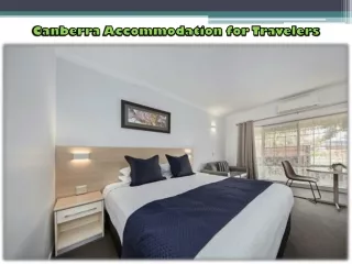 Canberra Accommodation for Travelers