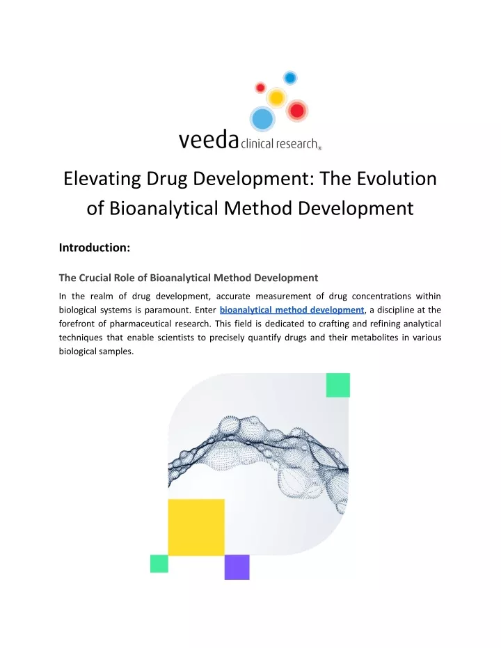 elevating drug development the evolution