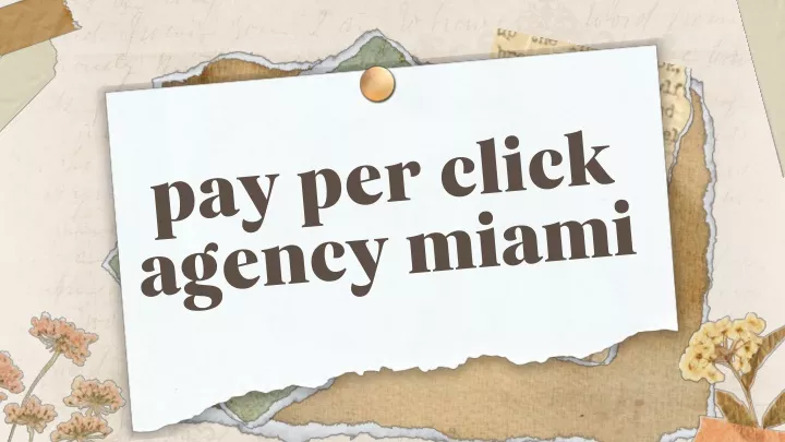 pay per click agency miami