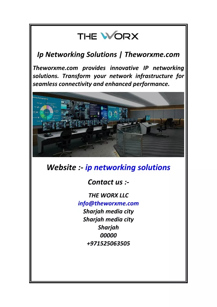 ip networking solutions theworxme com