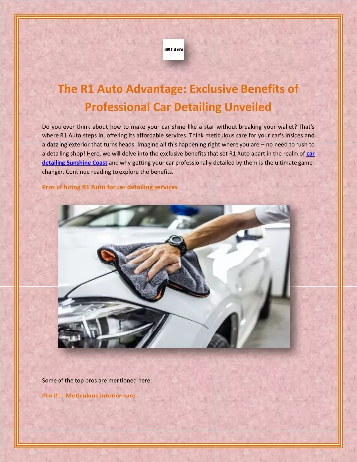 the r1 auto advantage exclusive benefits