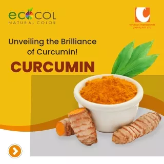 Curcumin Food Powder, Curcumin Food Color Manufacturer - Vinayak Corporation