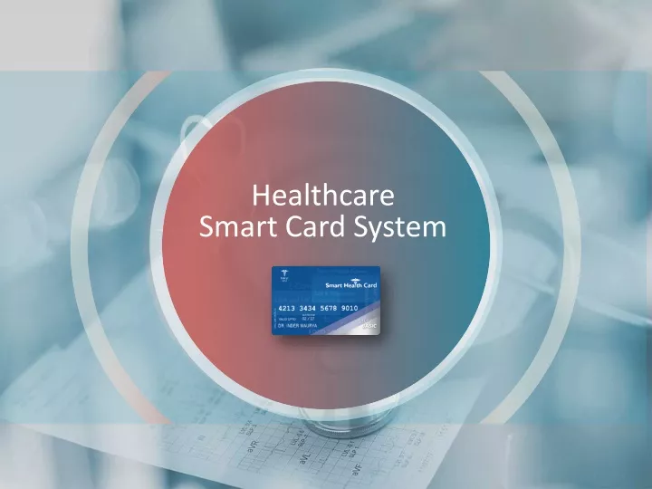 healthcare smart card system