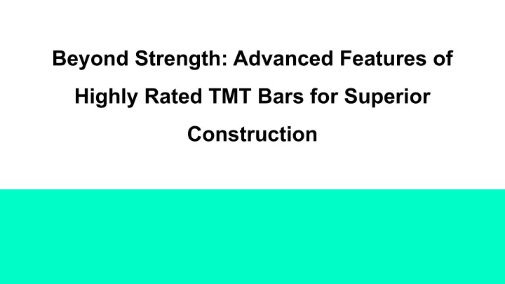 beyond strength advanced features of