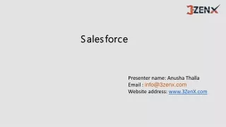 salesforce salesforce