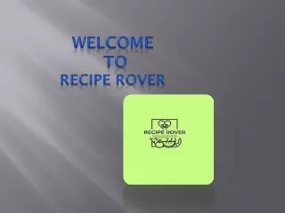 Quick Meal Plans | Recipe Rover
