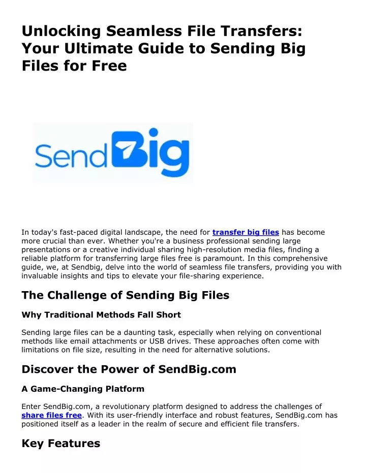 unlocking seamless file transfers your ultimate