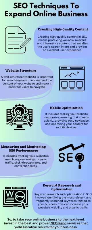 SEO Techniques To Expand Online Business