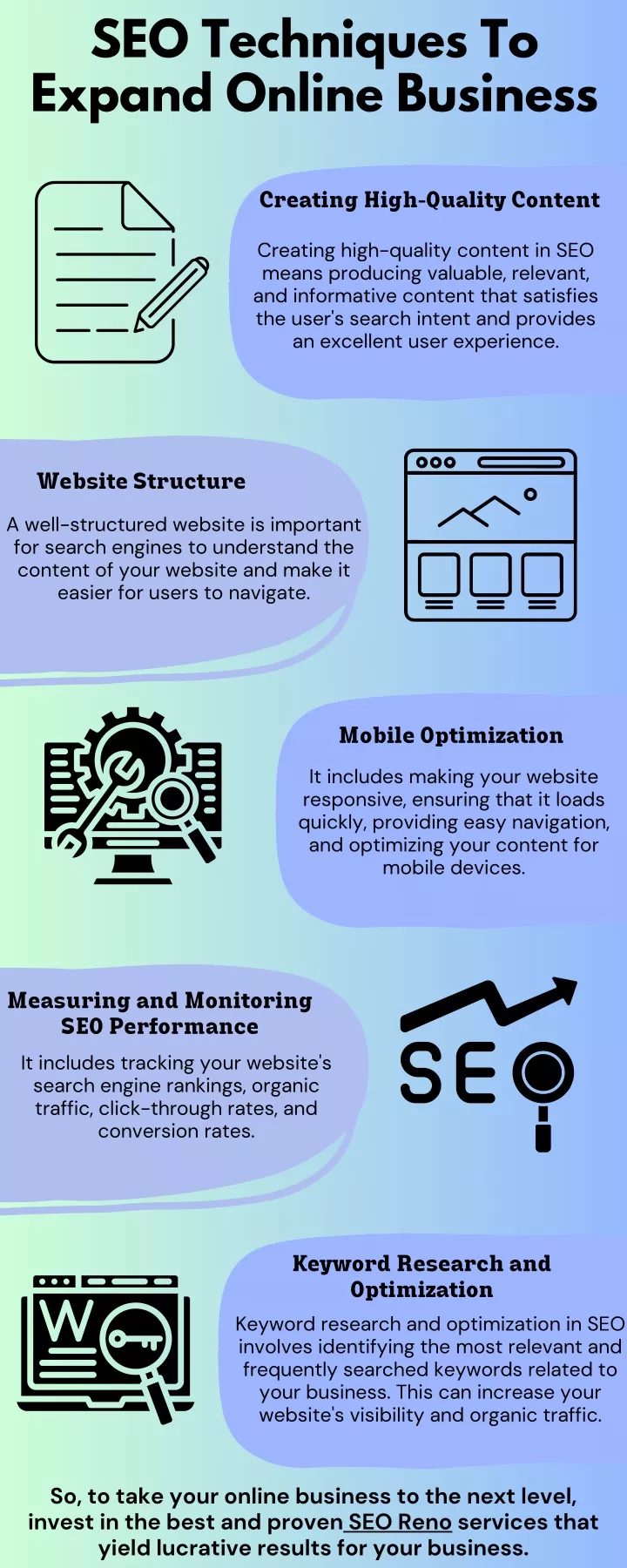 seo techniques to expand online business