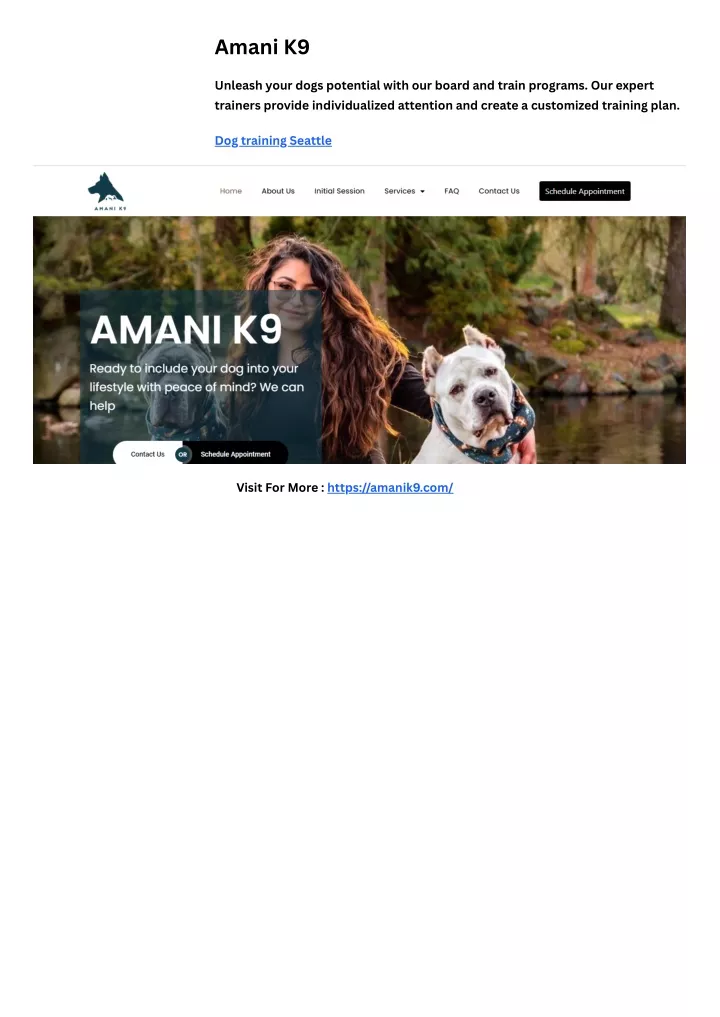 amani k9