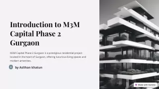 What to Expect from M3M Capital Phase 2 A Comprehensive Overview?