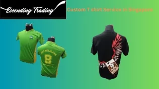 Custom T shirt Service in Singapore