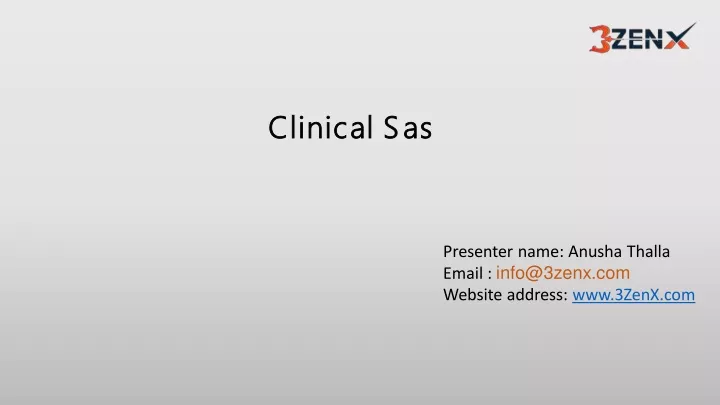 clinical sas clinical sas