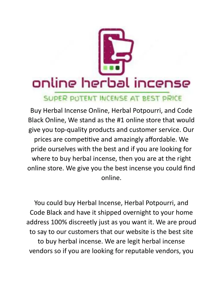 buy herbal incense online herbal potpourri