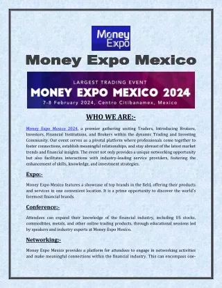 Money Expo Mexico