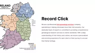 Record Click: Best Irish genealogy services