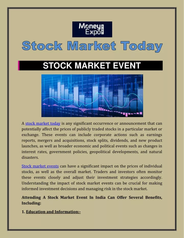 stock market event