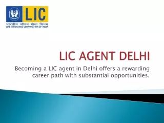How to Become LIC Advisor