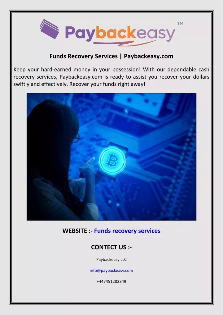 funds recovery services paybackeasy com