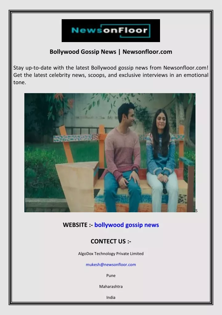 bollywood gossip news newsonfloor com