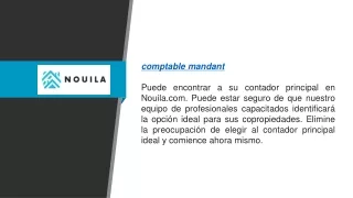 comptable mandant puede encontrar a su contador