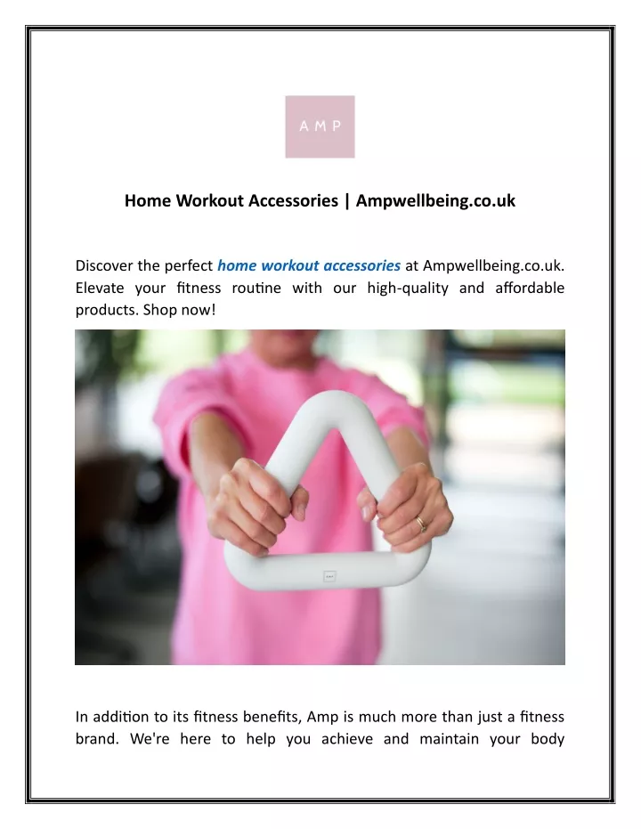 home workout accessories ampwellbeing co uk