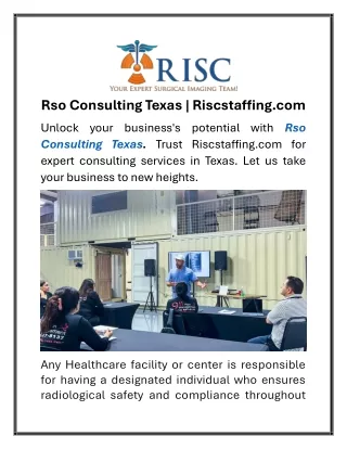 rso consulting texas riscstaffing com unlock your