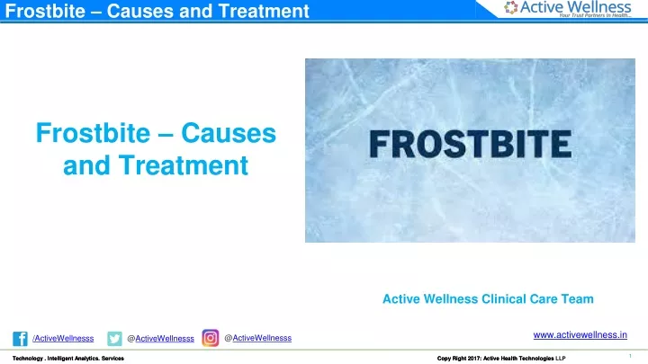 frostbite causes and treatment