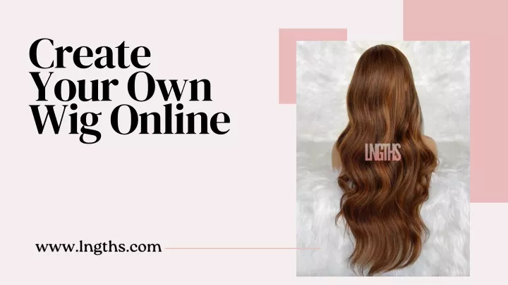 create your own wig online