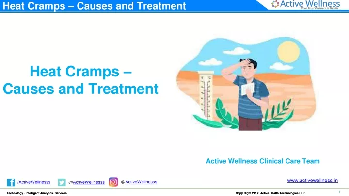 heat cramps causes and treatment