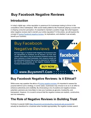 Buy Facebook Negative Reviews (1)