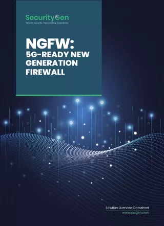 Empower Your Cyber Defense Strategy with SecurityGen's NGFW Firewall